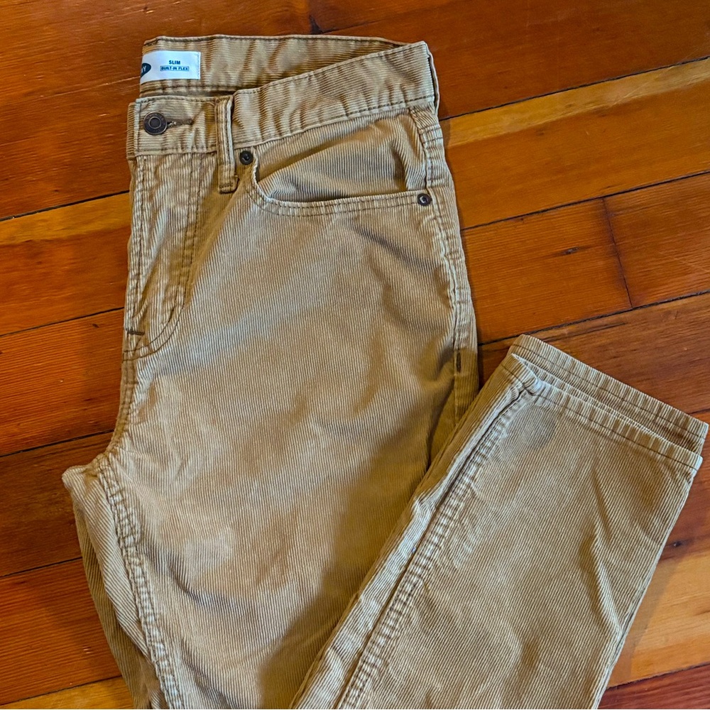 Tan Farmer Corduroys